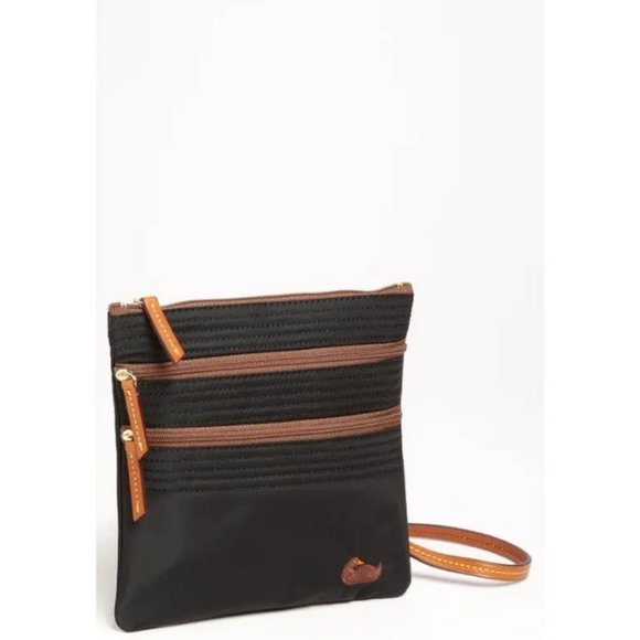 Dooney and Bourke Black Nylon Crossbody